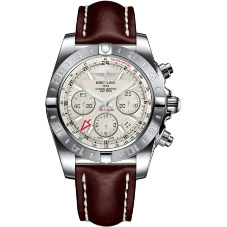 Chronomat 44 GMT Stainless Steel / Sierra Silver / Calf