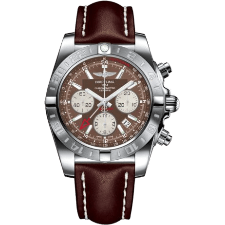 Chronomat 44 GMT Stainless Steel / Metallica Brown / Calf