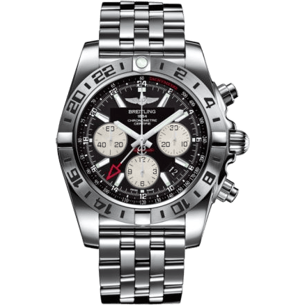 Chronomat 44 GMT Stainless Steel / Onyx Black / Bracelet