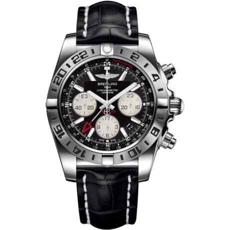 Chronomat 44 GMT Stainless Steel / Onyx Black / Bracelet