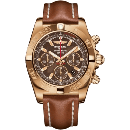 Chronomat 44 Rose Gold / Metallica Brown / Calf