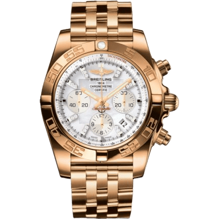 Chronomat 44 Rose Gold / Pearl Diamond / Bracelet