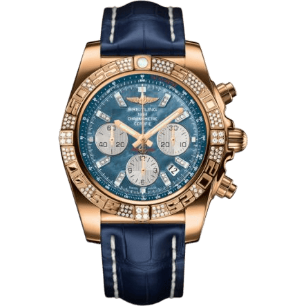 Chronomat 44 Rose Gold / Diamond / Black Pearl Diamond / Bracelet