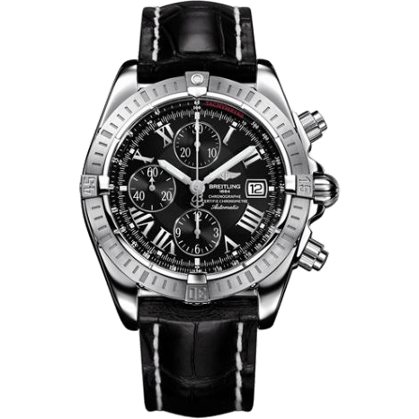 Chronomat Evolution Stainless Steel / Black - Roman