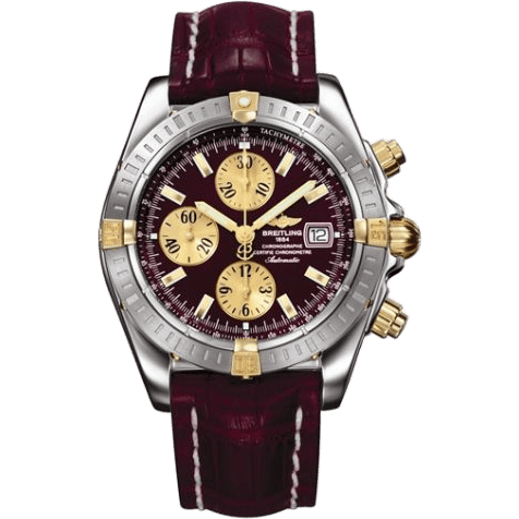 Chronomat Evolution Stainless Steel / Yellow Gold / Black