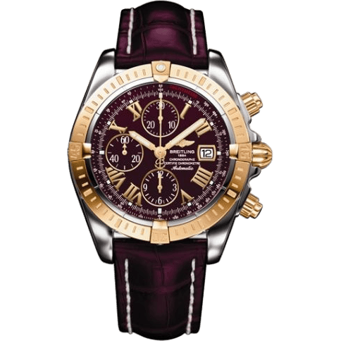 Chronomat Evolution Stainless Steel / Yellow Gold / Black - Roman