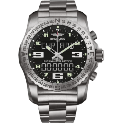 Cockpit B50 Titanium / Black / Bracelet