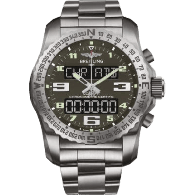 Cockpit B50 Titanium / Grey / Bracelet