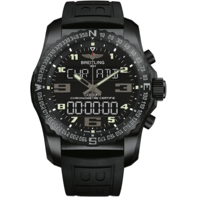 Cockpit B50 Night Mission / Black / Rubber / Folding