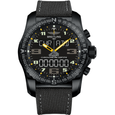 Cockpit B50 Night Mission / Black-Yellow / Military / Pin