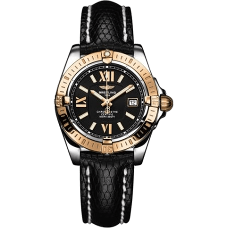 Cockpit Lady Gold Bezel / Black / Teju