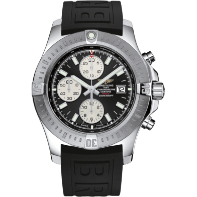 Colt Chronograph Automatic Stainless Steel / Volcano Black / Rubber / Folding