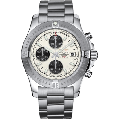 Colt Chronograph Automatic Stainless Steel / Stratus Silver / Bracelet