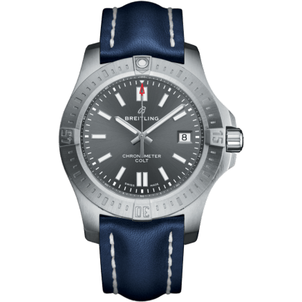 Chronomat Colt 41 Automatic Tempest Grey / Calf / Pin