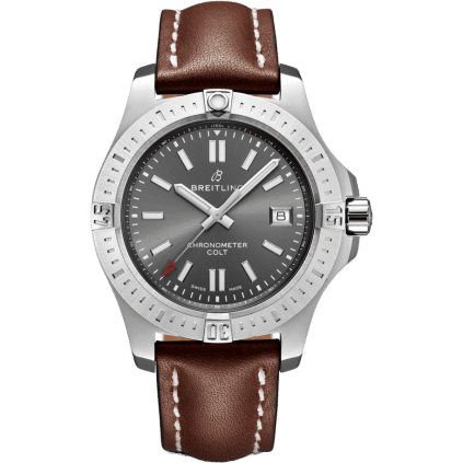 Chronomat Colt 41 Automatic Tempest Grey / Calf / Pin