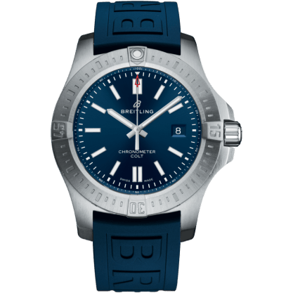 Chronomat Colt 44 Automatic Blue / Rubber / Folding