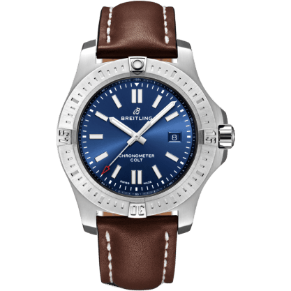 Chronomat Colt 44 Automatic Blue / Calf / Pin