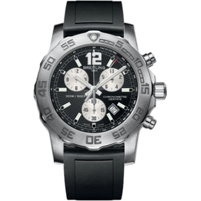 Colt Chronograph II Black / Rubber