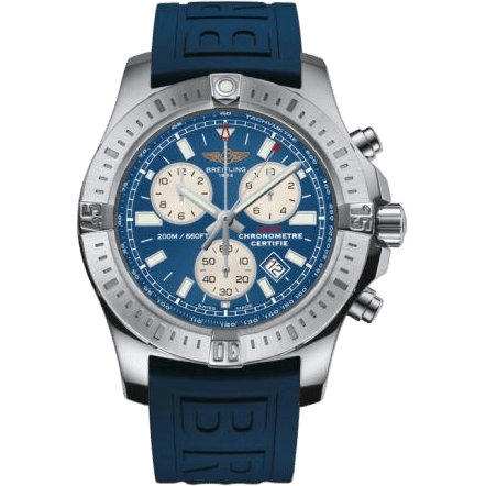Colt Chronograph Mariner Blue / Rubber / Pin