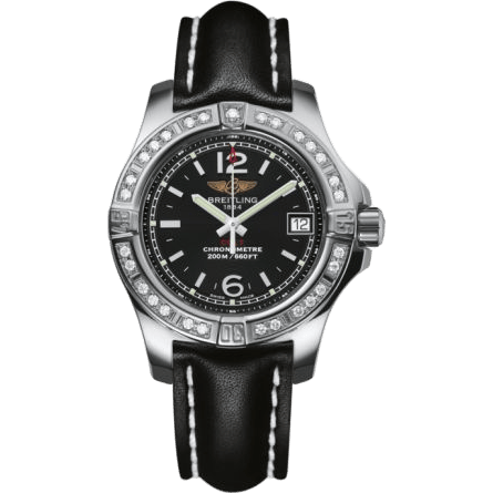 Colt Lady Diamond / Volcano Black / Calf / Pin