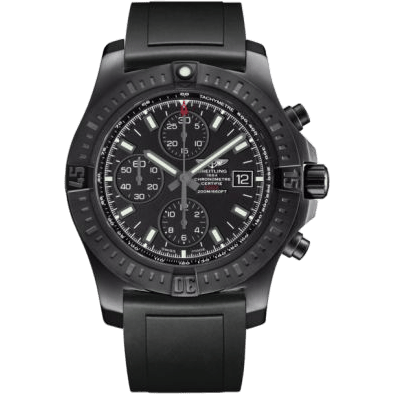Colt Chronograph Automatic Blacksteel / Volcano Black / Rubber