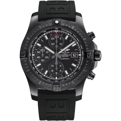 Colt Chronograph Automatic Blacksteel / Volcano Black / Rubber