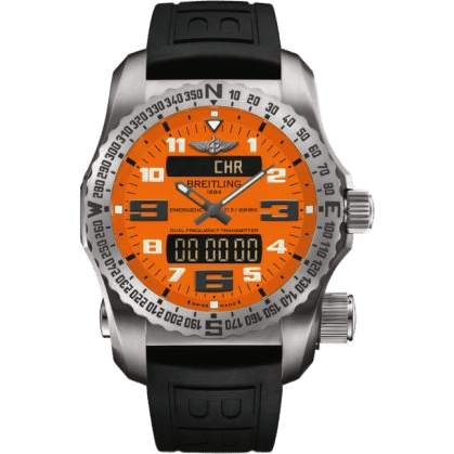 Emergency II Titanium / Orange / Rubber / Folding