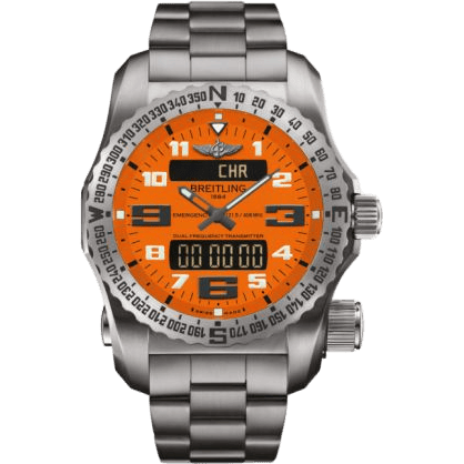 Emergency II Titanium / Orange / Bracelet