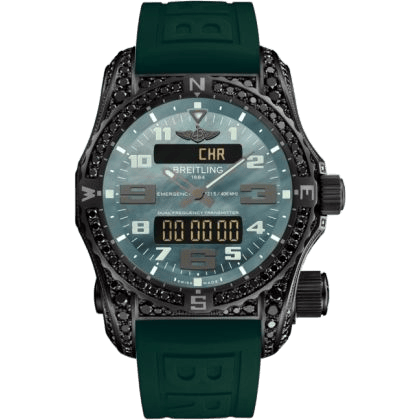 Emergency II Night Mission Diamondworks / Green Mother-of-Pearl / Rubber / Folding