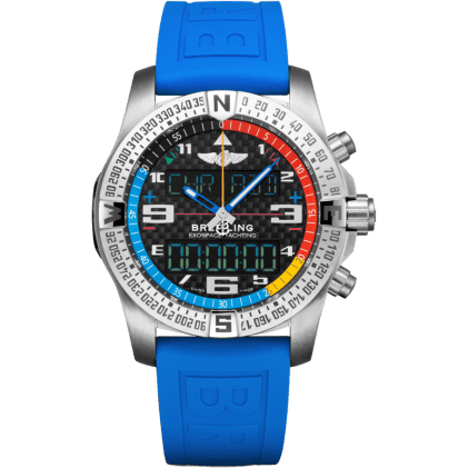 B55 Exospace Yachting Titanium / Carbon / TwinPro Blue / Folding