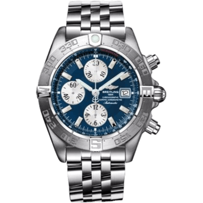 Galactic Chronograph II Stainless Steel / Blue