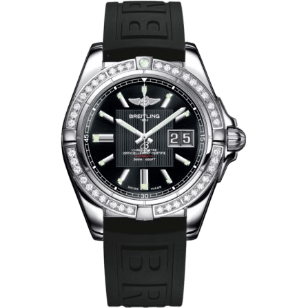 Galactic 41 Stainless Steel / Diamond / Trophy Black / Rubber