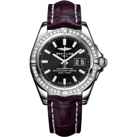 Galactic 41 Stainless Steel / Diamond / Onyx Black / Croco