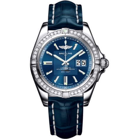 Galactic 41 Stainless Steel / Diamond / Metallica Blue / Croco