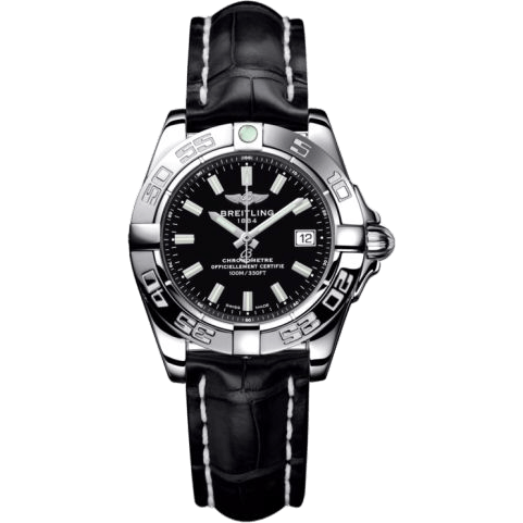 Galactic 32 Stainless Steel / Onyx Black / Croco