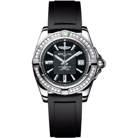 Galactic 32 Stainless Steel / Diamond / Trophy Black / Rubber