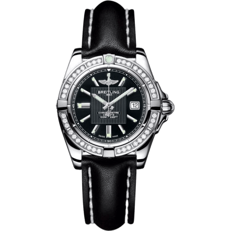 Galactic 32 Stainless Steel / Diamond / Trophy Black / Calf