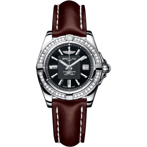 Galactic 32 Stainless Steel / Diamond / Trophy Black / Calf