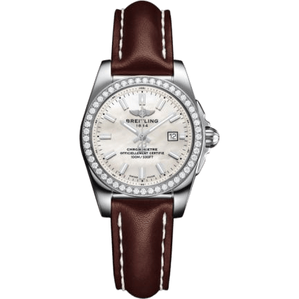 Galactic 29 Stainless Steel / Diamond / Pearl / Calf