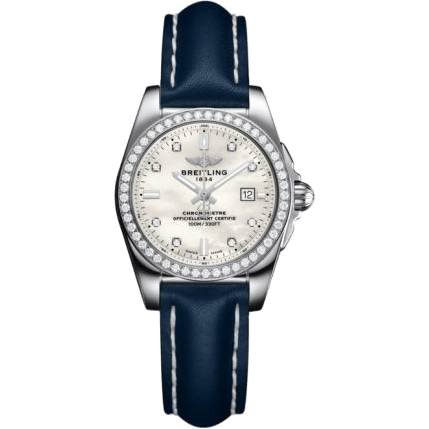 Galactic 29 Stainless Steel / Diamond / Pearl Diamond / Calf