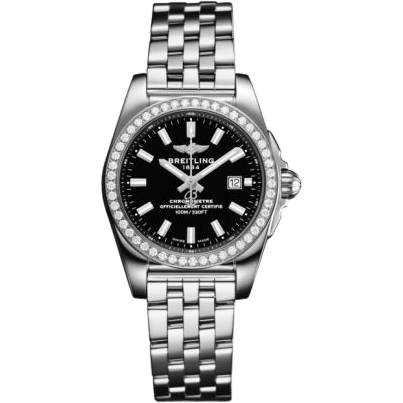 Galactic 29 Stainless Steel / Diamond / Trophy Black / Bracelet