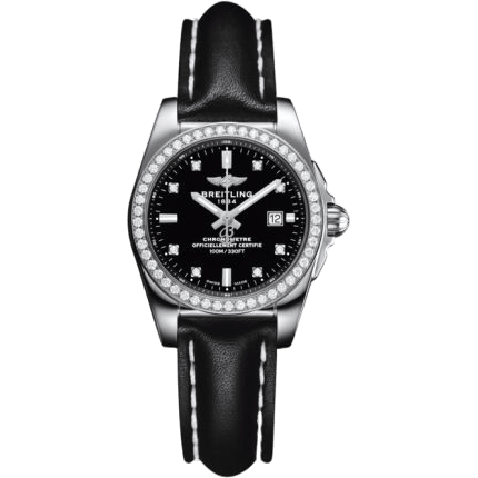 Galactic 29 Stainless Steel / Diamond / Trophy Black Diamond / Calf