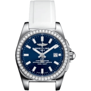 Galactic 29 Stainless Steel / Diamond / Horizon Blue / Rubber