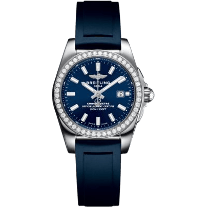 Galactic 29 Stainless Steel / Diamond / Horizon Blue / Rubber