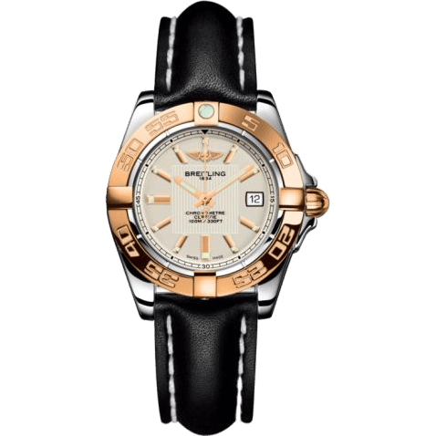 Galactic 32 Stainless Steel / Rose Gold / Sierra Silver / Calf