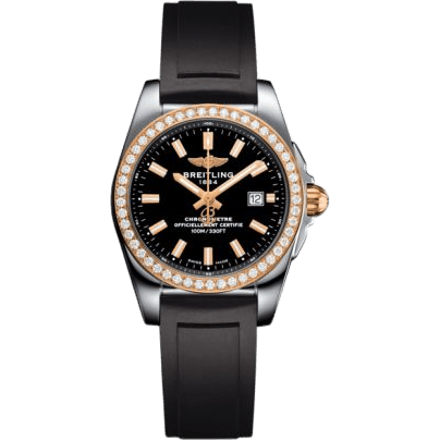 Galactic 29 Stainless Steel / Rose Gold / Diamond / Trophy Black / Rubber