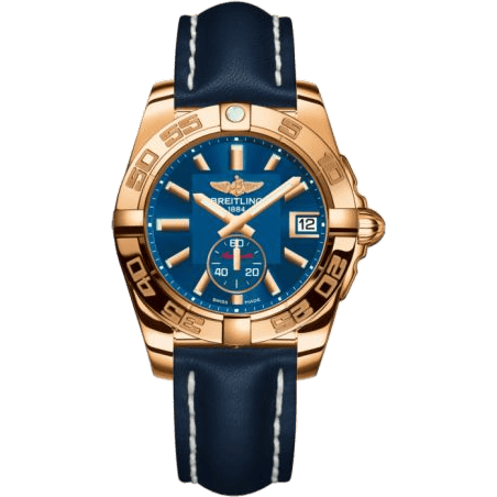 Galactic 36 Automatic Rose Gold / Gun Blue / Calf