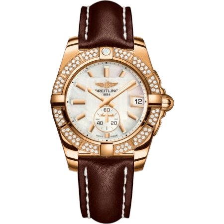 Galactic 36 Automatic Rose Gold / Diamond / Pearl / Calf