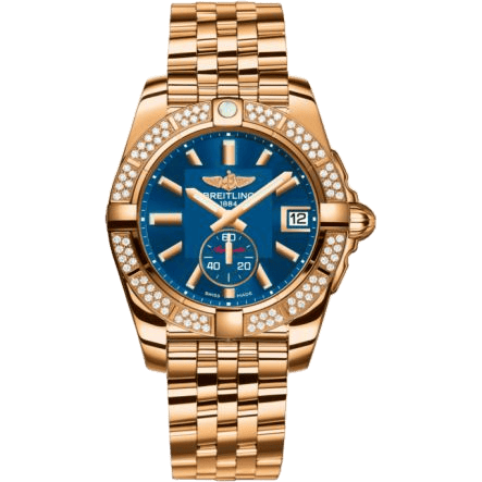 Galactic 36 Automatic Rose Gold / Diamond / Gun Blue / Bracelet
