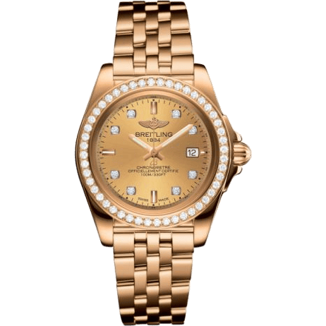 Galactic 32 Sleek Edition Rose Gold / Diamond / Golden Sun Diamond / Bracelet